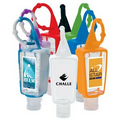 1 oz. Hand Sanitizer Bottle w/ Silicone Bottle Holder